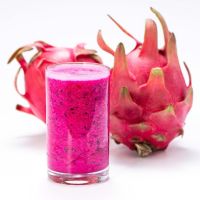 NATURAL RED DRAGON FRUIT PUREE BULK