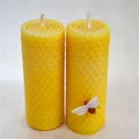 PURE BEESWAX CANDLES ECO FRIENDLY AND