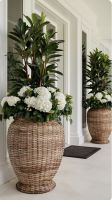 HIGH QUALITY RATTAN PLANT POTS DECORATIVE