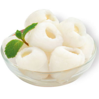 TENDER CANNED LYCHEE WITH NATURAL AROMA IDEAL FOR SMOOTHIES AND COCKTAILS