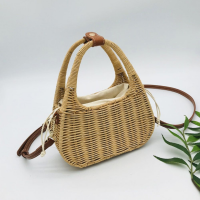 NATURAL BAMBOO BAG FOR CASUAL OUTFITS