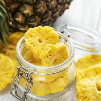 SOFT DRIED PINEAPPLE FOR BAKING TEA TOPPING AND HEALTHY SNACKING