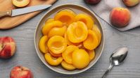PREMIUM CANNED PEACH HALVES IN HEAVY SYRUP - HIGH QUALITY EXPORT GRADE