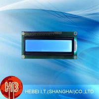 16x2 Character Type Negative Transflective High Bright Lcd Module With Blue Backlight