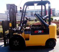 3 ton electric forklift with large battery