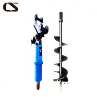 Excavator Attachment hydraulic Earth Drill