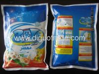 Bagged washing powder