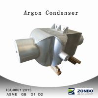 Heat exhchanger condenser for cryogenic engineering