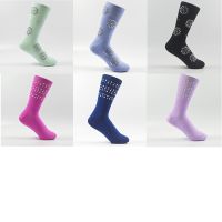 Crew socks with stone, Nylon socks, fashion sock, fashion apparel, women's socks