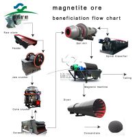 magnetic separator for processing wet iron ore