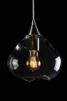 Designer handblown glass light, 1 light pendant lamp BANKA