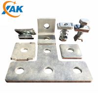 XAK Galvanized Strut Channel Fitting Connecting Brackets Gasket