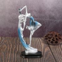 Popular resin dancing girl figurines crafts