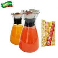 Factory Supply Many Fruit Flavor Instant Powder Drink Instant Beverage, available in 5g-100g sachets