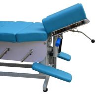 manually controled  physiotherapy table and backbone massage table