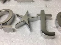 Mirror Stainless Steel Letter Sign, Signboard, Logo SymbolÂ 