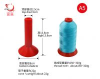 100%polyester thread