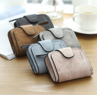 Vintage Matte Leather Wallets For Women