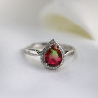 Gemstone Ring, Pear shape Ring-SGR02-1