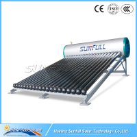 200L Integrate heat pipe pressurized solar water heater