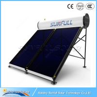 300L flat plate pressurized solar water heater