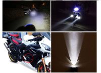 U1 12v led motorcycle light mini fog lamp for motorcycle Waterproof headlight for motorcycle