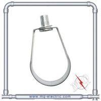 Loop Hanger Galvanized Hinged Pipe Clamp