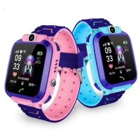 Children Smartwatch Kid GPS Tracker Watch Sos Call Passometer Fitness WiFi Locus for Girls Parent Control by iPhone and Android Smartphones Children