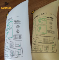 Aoli Recyclable 80x100cm PP woven Poly woven Dunnage Air Bags for Containers Made in China Protecting Transport Cargo Damage