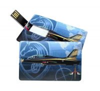 Card style usb flash memory promotion card memory drive business card stick