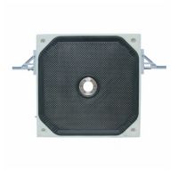 High pressure rubber membrane filter plate for filter press