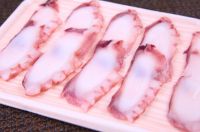 Frozen octopus tentacles slice for sushi