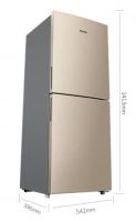 Small Two-Door Domestic Air-Cooled Frost-Free Refrigerator