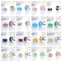 Bamoer 925 Sterling Silver Glass Beads