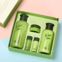 Korean Cosmetic Innisfree Green Tea Balancing Skin Set