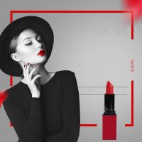 Fashionable Lady Makeup Lipstick Oem Cosmetics