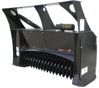 Forestry Mulcher 48" Low-Flow Skid Steer Loader Attachment Bobcat Kubota Gehl