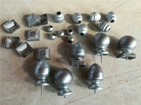 Wholesale high quality cap conical ball wrought iron fittings for iron