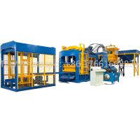 QT10-15 fully automatic concrete brick making machine