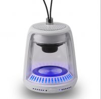 F400 portable hanging bluetooth speaker with colourful lamp desktop wireless bluetooth speaker