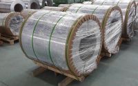 Aluminum strip tape continuous casting and rolling for reactors