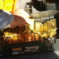 Gold Dore Bars And Nuggets For