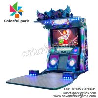 Colorful Park Arcade Dancing Machine Coin