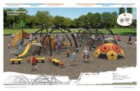 Playgrounds for school, for outdoor, for park, for kindergarten