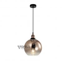 Glass pendant lamp