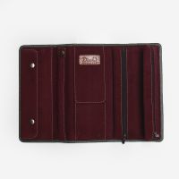 Leather Wallet for Jewelry - Dark Green