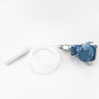 Seawater tank depth level sensor 100 meter 4 20mA Anti-corrosive fuel oil level transmitter