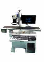 LJK 10W 20W 30W 50W Visual Fiber Laser Marking Machine for Metal / Silver / Gold / Stainless Steel