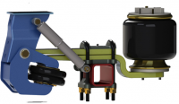 Heavy Truck Trailer Parts Semi Trailer Lifting Axle AirBag Suspension
