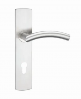 Stainless Steel Hollow Tube Lever Door Handle (SS0309)